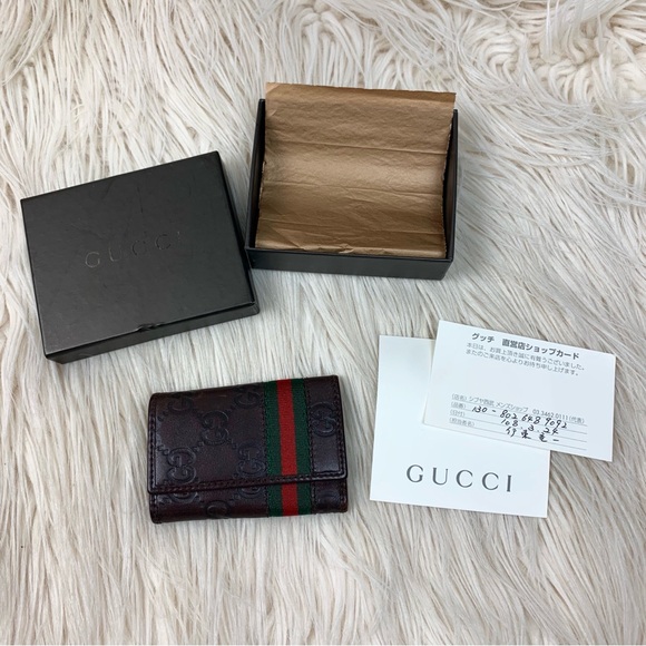 Gucci Brown Key Case Wallet - Picture 7 of 9